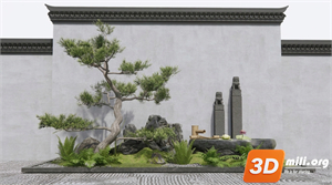 Mini Garden Skp Files 
